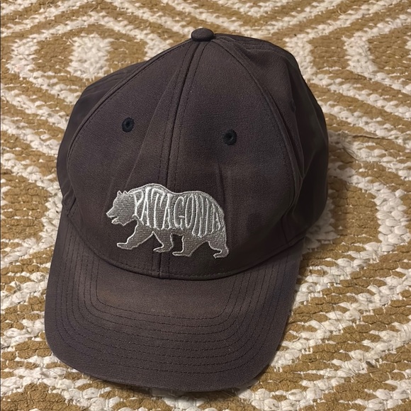 Patagonia bear logo snapback hat - Picture 1 of 3